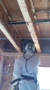 spray foam 2 pound closed cell joist ends